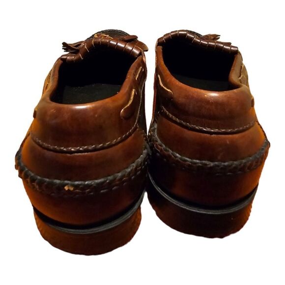 JOHNSTON & MURPHY Tassel Loafers - Size 9 1/2 - Picture 3 of 8